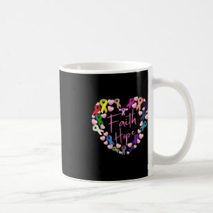 Caneca De Café Força de suporte contra o Dia Mundial do Cancer Ca