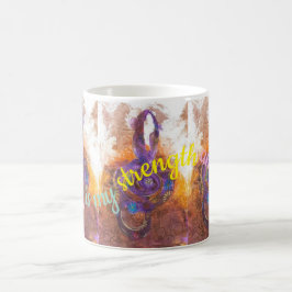 Caneca De Café Força e Música