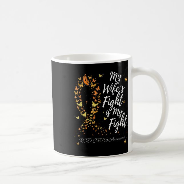 Caneca De Café Força sobre Fraqueza - Síndromas Mielodisplásicas (Direita)