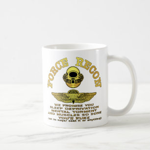 Caneca De Café Forçar Recon Prometemos...