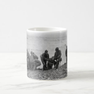 Caneca De Café Forças aliadas que aterram na segunda guerra