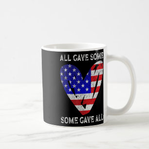 Caneca De Café Forças Armadas Patrióticas do Coração Americano, n