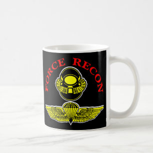 Caneca De Café Force Recon Diver Jumpblack