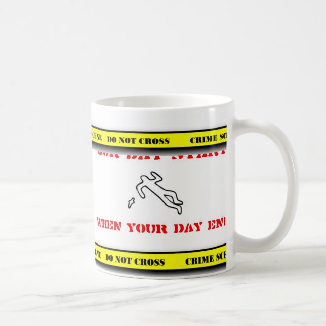 Caneca De Café forense 2, forense 1 (Direita)