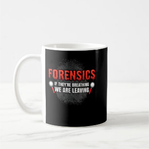 Caneca De Café Forense Science Funny Crime Prova DNA Cr