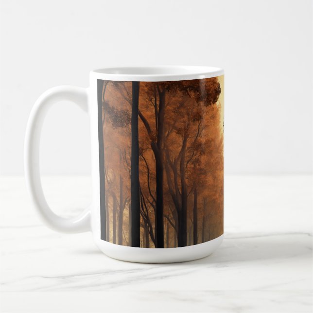 Caneca De Café Forest Tree Nature Mug (Esquerda)