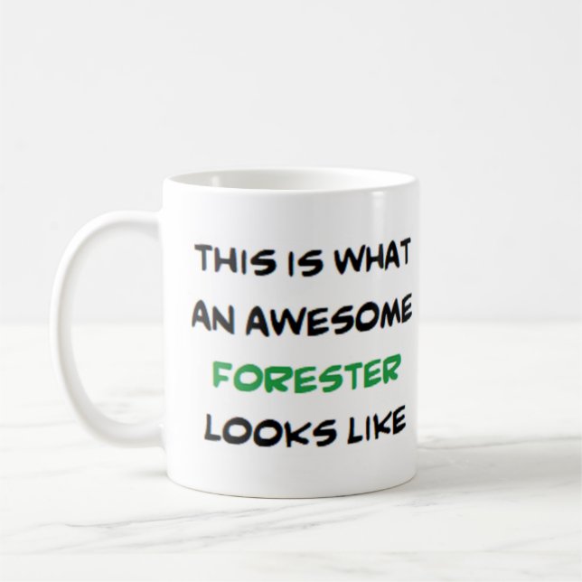Caneca De Café Forester, incrível (Esquerda)