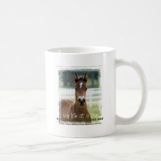 Caneca De Café ForeverMorgans uma vida em um potro do tempo