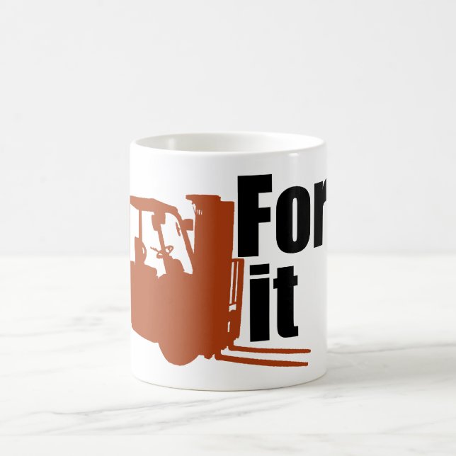 Caneca De Café Fork Lift LoL (Centro)