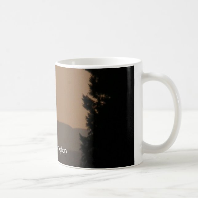 Caneca De Café forks&B.C 218, forquilhas, Washington (Direita)