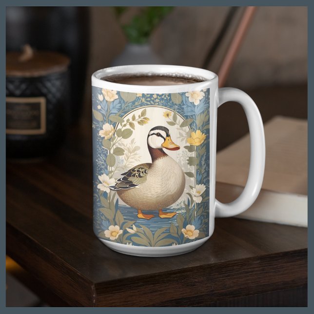 Caneca De Café Forma Flamental do Pato Cinto (Criador carregado)