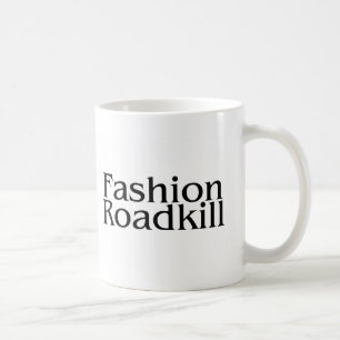 Caneca De Café Forma Roadkill