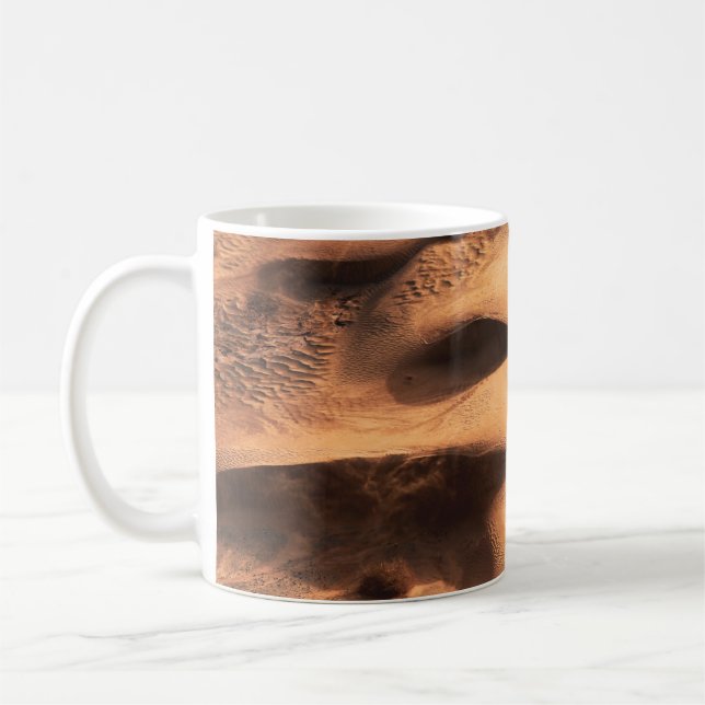 Caneca De Café Formação de areia castanha (Esquerda)