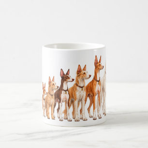 Caneca De Café Formação Podenco