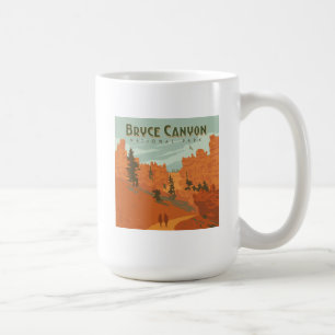 Caneca De Café Formações de Rock do Parque Nacional do Bryce Cany