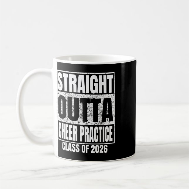 Caneca De Café Formado direto da prática de cheer Cl 2026 Gra (Esquerda)