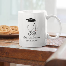 Caneca De Café Formado Médico Incrível | Parabéns Novo Doutor