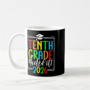 Caneca De Café Formado no 10º Ano 2026 Segundo Ano