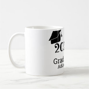 Caneca De Café Formando 20XX graduação que é simples e moderno