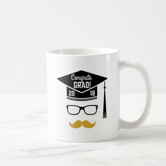 Caneca De Café formando de felicitações 2018 (Direita)