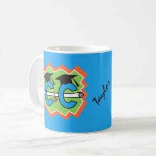 Caneca De Café Formando de Runner Personalizado Entre Países