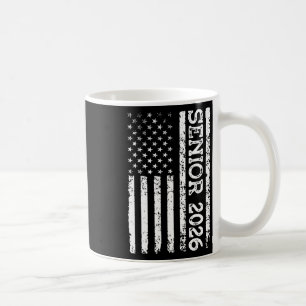 Caneca De Café Formando em 2026 Patriótico Americano Bandeira EUA