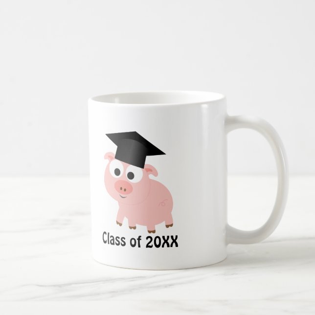 Caneca De Café Formando Pig 20XX (Direita)