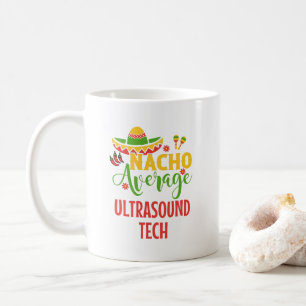Caneca De Café Formando Sonógrafo Tecnológico Ultrassom
