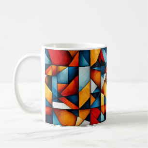 Caneca De Café Formas abstratas