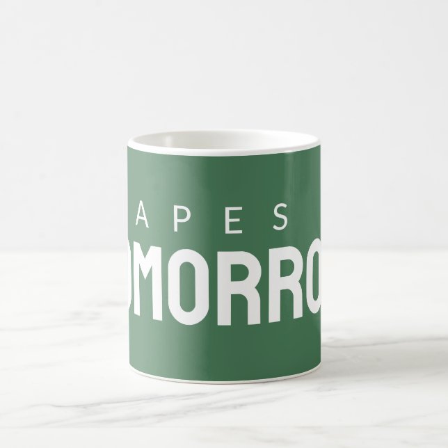 caneca de café formas de amanhã  (Centro)