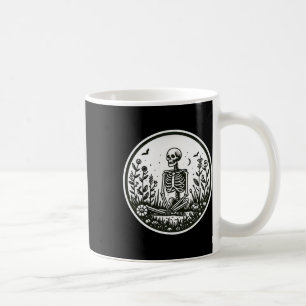 Caneca De Café Formas de Jardineiro Esqueleto Jardineiro Jardins 