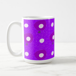 Caneca De Café formas de mod_púrpura