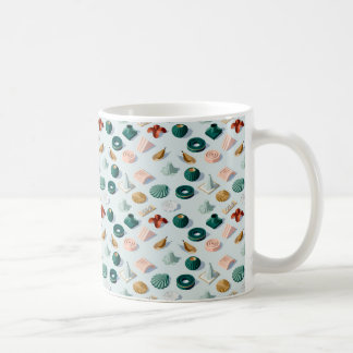 Caneca De Café Formas geométricas abstratas e naturais
