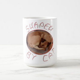 Caneca De Café Formatado por gato