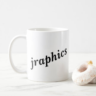 Caneca De Café formato do intercâmbio do jraphics