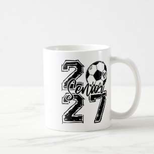 Caneca De Café Formatura 2027 Futebol Sênior 2027 Volta às Aulas