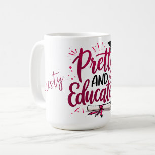 Caneca De Café Formatura Bonita e Educada