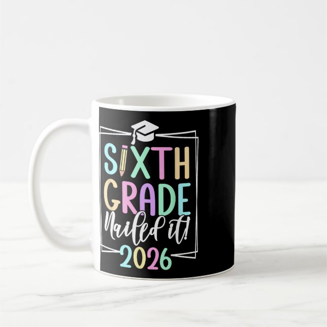 Caneca De Café Formatura da 6ª Série 2026 (Esquerda)