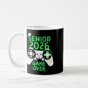 Caneca De Café Formatura De 2026 Sênior Video Game Sobre Gamer Es