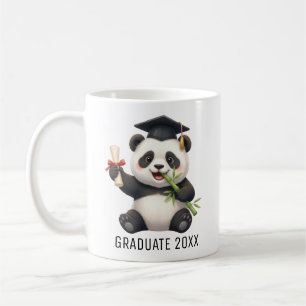 Caneca De Café Formatura do Urso Panda Personalizada