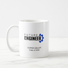 Caneca De Café Formatura Personalizada de Futuro Engenheiro