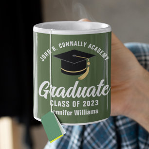 Caneca De Café Formatura Verde Exército Personalizada