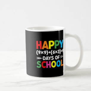 Caneca De Café Fórmula 100 Dias De Professora De Matemática De Di