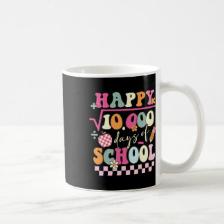 Caneca De Café Fórmula Matemática 100 Dias De Escola Professor 10