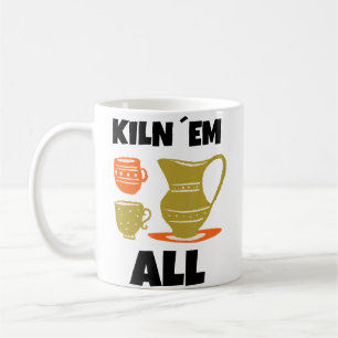 Caneca De Café Forno Em Todos Cerâmica Divertida
