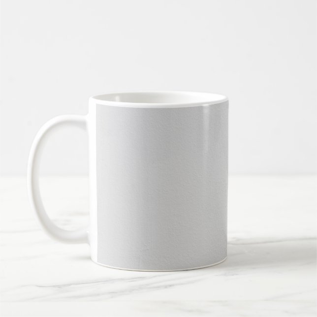 Caneca De Café Forragem de parede branca bruta (Esquerda)