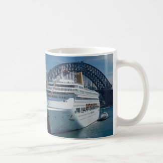 Caneca De Café Forro de passageiro em sua viagem nova, harbo de