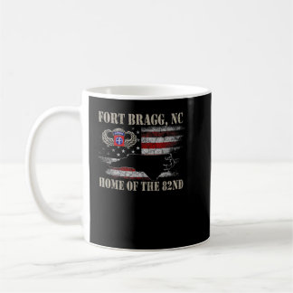 Caneca De Café Fort Bragg NC Home Do 82º Acondicionador De Camisa