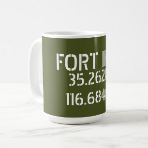 Caneca De Café Fort Irwin Latitude Longitude