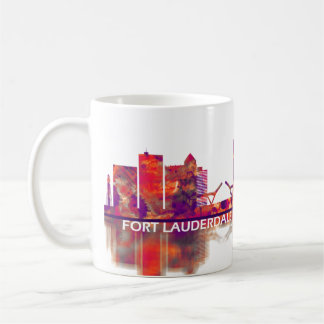 Caneca De Café Fort Lauderdale Florida Skyline